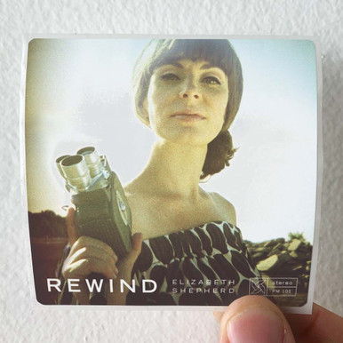 Elizabeth Shepherd Rewind Album Cover Sticker