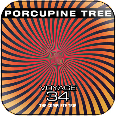 Porcupine Tree Voyage 34 The Complete Trip Album Cover Sticker