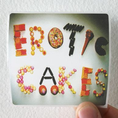 Guthrie Govan Erotic Cakes Album Cover Sticker