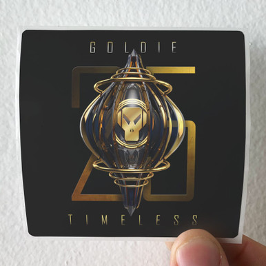 Timeless Tim Sticker Goldie Timeless 3 Album Cover Sticker