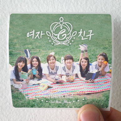 GFRIEND Flower Bud Album Cover Sticker