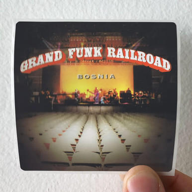 Grand Funk Railroad Bosnia Album Cover Sticker