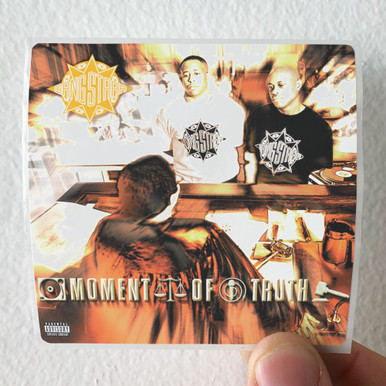 Gang Starr Moment Of Truth Album Cover Sticker