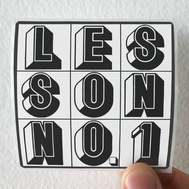 Glenn Branca Lesson No 1 Album Cover Sticker