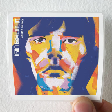 Ian Brown Golden Greats Album Cover Sticker