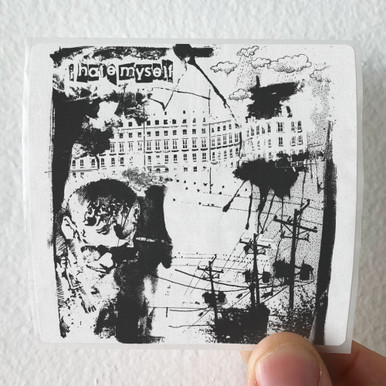 i hate myself 10 Songs Album Cover Sticker
