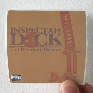 Inspectah Deck The Resident Patient Album Cover Sticker
