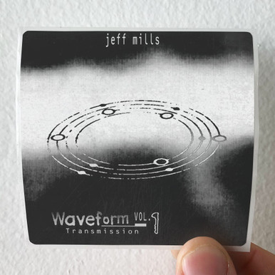 Jeff Mills Waveform Transmission Volume 1 Album Cover Sticker Jeff Mills Waveform Transmission Volume 1 Album Cover Sticker