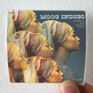 Jean-Jacques Perrey Moog Indigo Album Cover Sticker
