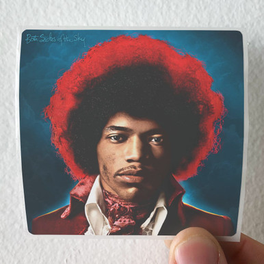 Jimi Hendrix Both Sides Of The Sky Album Cover Sticker