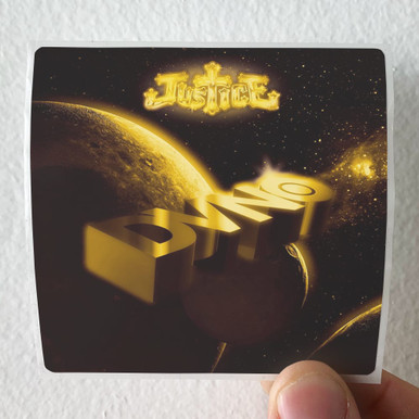 Justice Dvno Album Cover Sticker