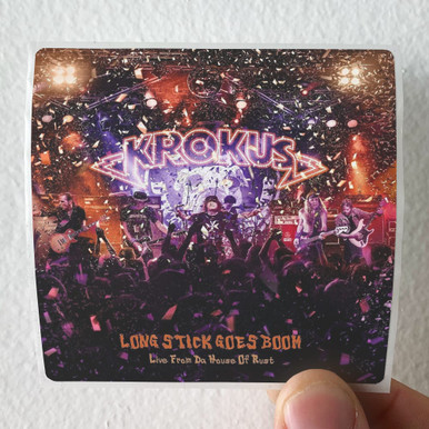 Krokus Long Stick Goes Boom Album Cover Sticker