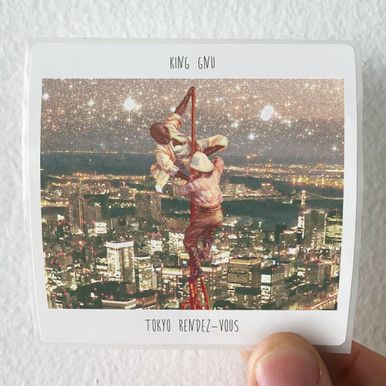 King Gnu Tokyo Rendezvous Album Cover Sticker