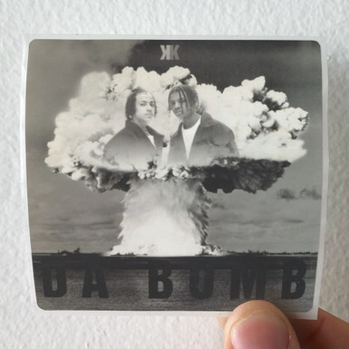 Kris Kross Da Bomb Album Cover Sticker