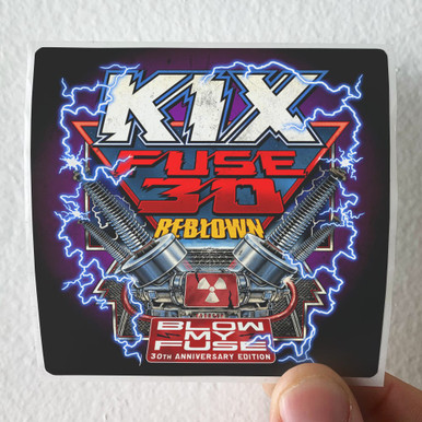 Kix Blow My Fuse 1 Album Cover Sticker