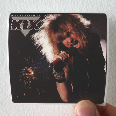 Kix Midnite Dynamite 1 Album Cover Sticker