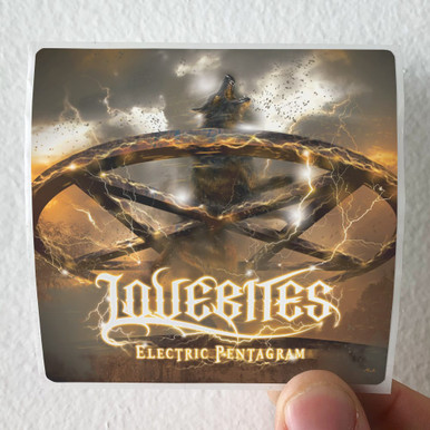 LOVEBITES Electric Pentagram Album Cover Sticker