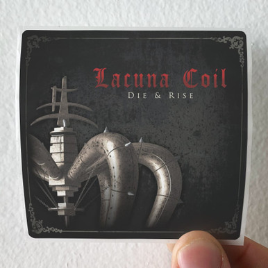 Die Rise Musical Lacuna Coil Die Rise Album Cover Sticker