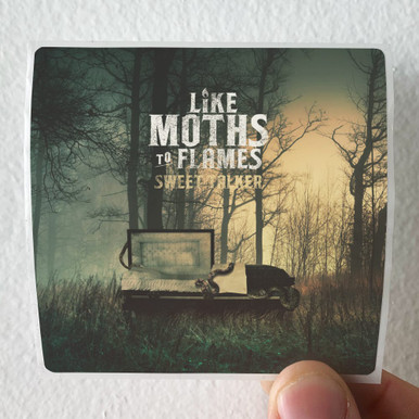 Like Moths to Flames Sweet Talker Ep Album Cover Sticker