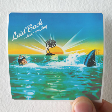 Laid Back Keep Smiling Album Cover Sticker