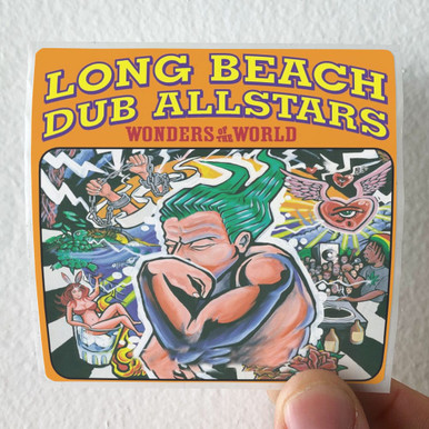 Long Beach Dub Allstars Wonders Of The World Album Cover Sticker
