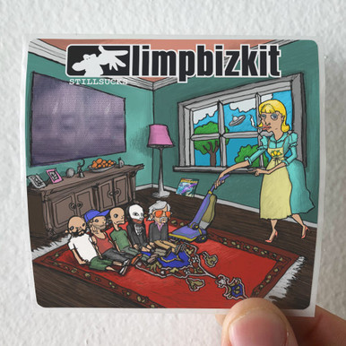 Limp Bizkit Still Sucks Album Cover Sticker