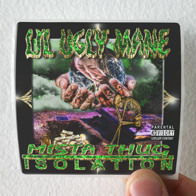 Lil Ugly Mane Mista Thug Isolation Album Cover Sticker