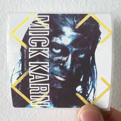 Mick Karn Bestial Cluster Album Cover Sticker