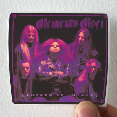 Memento Mori Rhymes Of Lunacy Album Cover Sticker