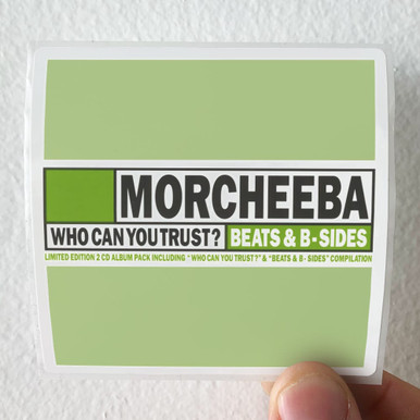 Morcheeba Beats B Sides Album Cover Sticker