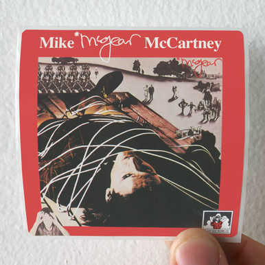 Mike McGear Mcgear Album Cover Sticker