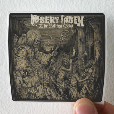 Misery Index The Killing Gods 1 Album Cover Sticker