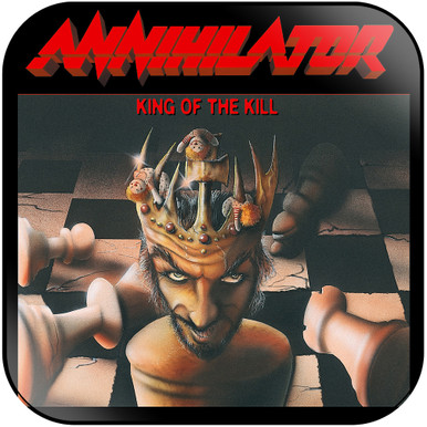 Annihilator King Of The Kill-2 Album Cover Sticker Album Cover Sticker