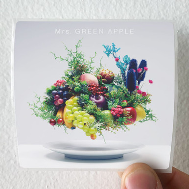 Mrs GREEN APPLE Variety Album Cover Sticker