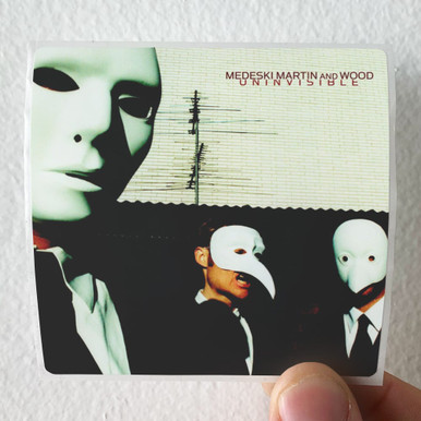 Medeski Martin and Wood Uninvisible Album Cover Sticker