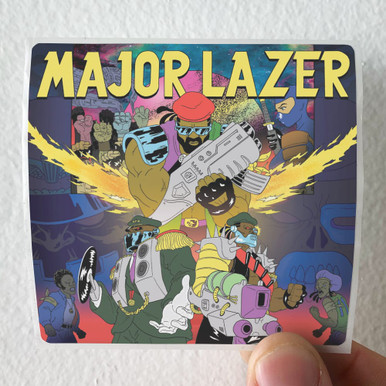 Major Lazer Free The Universe Album Cover Sticker