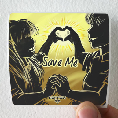 Neffex Save Me Album Cover Sticker