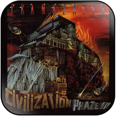 Frank Zappa Civilization Phaze Iii Album Cover Sticker