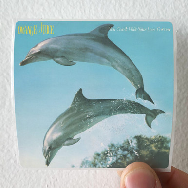Orange Juice You Cant Hide Your Love Forever Album Cover Sticker