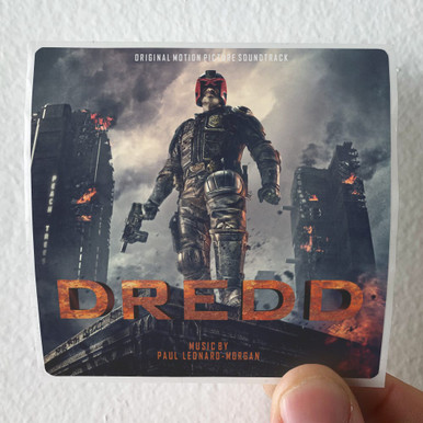 Paul Leonard-Morgan Dredd Original Film Soundtrack Album Cover Sticker