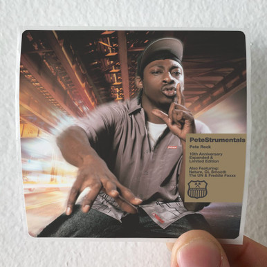 Pete Rock Petestrumentals Album Cover Sticker