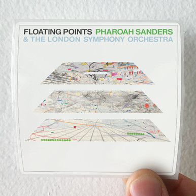 Pharoah Sanders Promises Album Cover Sticker