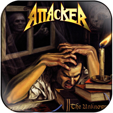 Attacker - The Unknown Album Cover Sticker Album Cover Sticker