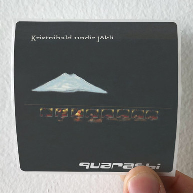 Quarashi Kristnihald Undir Jkli Album Cover Sticker