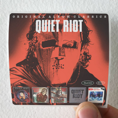Quiet Riot Original Album Classics Album Cover Sticker