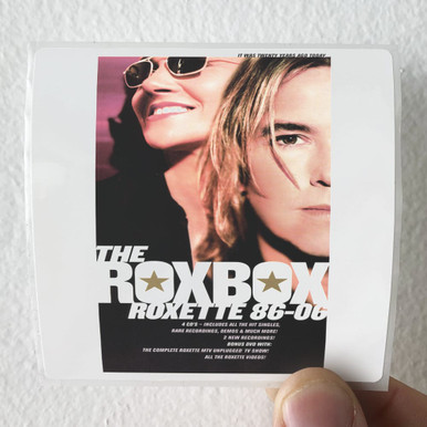 Roxette The Roxbox Album Cover Sticker