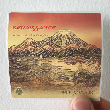 Renaissance In The Land Of The Rising Sun Live In Japan 2001 Album Cover  Sticker