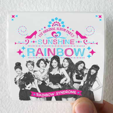Rainbow Rainbow Syndrome Part2 Album Cover Sticker