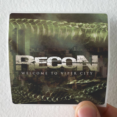 Recon Welcome To Viper City Album Cover Sticker