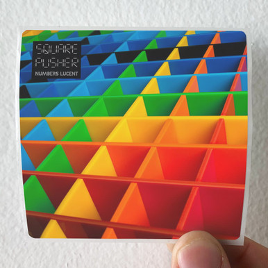 Squarepusher Numbers Lucent Album Cover Sticker